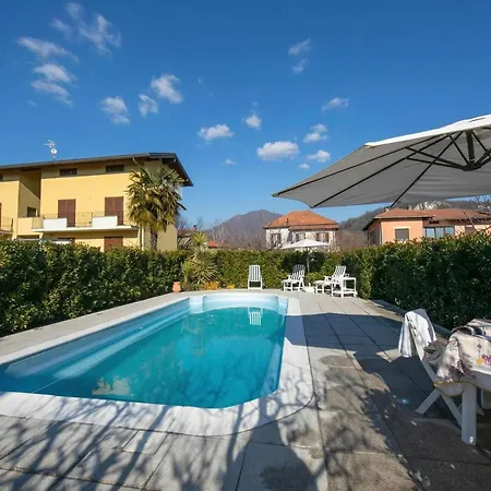 Casa Amabile In Leggiuno Salty-water Pool - Happy Reno Di Leggiuno